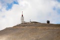 The meteo station on top of Ventoux mountain. France