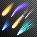 Meteor And Comet Transparent Background