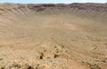 Meteor Crater Royalty Free Stock Photo