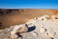 Meteor Crater Arizona Royalty Free Stock Photo