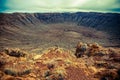 Meteor Crater Arizona Royalty Free Stock Photo