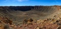 Meteor Crater panorama Royalty Free Stock Photo