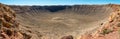 Meteor Crater panorama Royalty Free Stock Photo