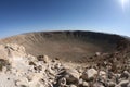 Meteor impact crater Winslow Arizona USA Royalty Free Stock Photo