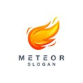 Meteor logo design ready to use for your company