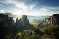 Meteora monasteries in Greece