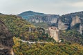 The Meteora monasteries, Greece Kalambaka Royalty Free Stock Photo