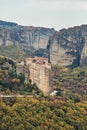 The Meteora monasteries, Greece Kalambaka Royalty Free Stock Photo