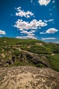 Meteora, Monasteries on Huge Rocks in Greece Royalty Free Stock Photo