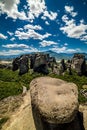 Meteora, Monasteries on Huge Rocks in Greece Royalty Free Stock Photo