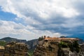 Meteora Monasteries in Trikala, Greece Royalty Free Stock Photo