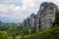 Meteora Monasteries in Trikala, Greece Royalty Free Stock Photo