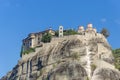 Meteora Monasteries in Trikala region in Greece Royalty Free Stock Photo