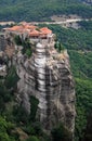 Meteora monastery, Greece Royalty Free Stock Photo