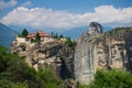 Meteora Monastery Greece Europe on rocky mountain Royalty Free Stock Photo