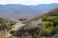 Landscape of Meteora , Kalambaka, Greece Royalty Free Stock Photo