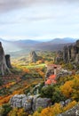 Meteora Rocks and Monasteries, Greece Royalty Free Stock Photo