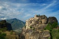 Meteora, Varlaam Monastery, Greece Royalty Free Stock Photo