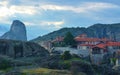 Meteora, view of the Varlaam monastery, Kalambaka. Greece