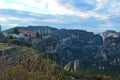 Meteora, view of the Varlaam monastery, Kalambaka. Greece