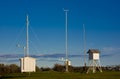 meteorologic station, Lista, Norway Royalty Free Stock Photo