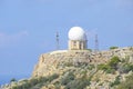 Meteorological radar station in Malta Royalty Free Stock Photo