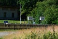 Meteorological Site in Science Park Albert Einstein on the Hill Telegrafenberg in Potsdam, Brandenburg Royalty Free Stock Photo