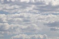 Meteorology cumulus averages atmosphere ecology weather filled background Royalty Free Stock Photo