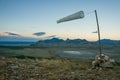 Meteorology wild sign Royalty Free Stock Photo