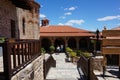 Meteors monasteries in Greece Royalty Free Stock Photo