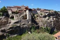 Meteors monasteries in Greece Royalty Free Stock Photo