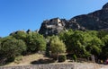 Meteors monasteries and rocks in Greece Royalty Free Stock Photo