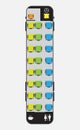 15 Meter bus seat map