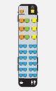 15 Meter bus seat map