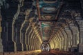 1220 meter-long corridor in Ramnathswami Temple at Rameshwaram Tamilnadu INDIA