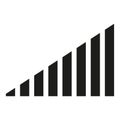 Meter, metre, gauge element for measurement, progress indicator, calibration concept. Vector illustration.