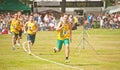 800 meter race at Forres Royalty Free Stock Photo