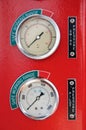 Meters Or Gauge In Crane Cabin For Measure Maximun Load, Engine Speed , Hydraulic Pressure , Temperature And Fuel Level