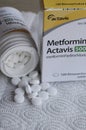 METFORMIN ACTAVIS 500 mg pills