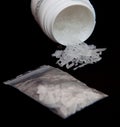Methamphetamine or crystal meth Royalty Free Stock Photo