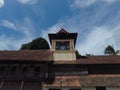Methan Mani clock tower, historic landmark in Thiruvananthapuram district, Kerala