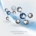 Methane Molecule Image