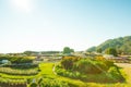 Methanidonnoppha stupa in Inthanon national park Royalty Free Stock Photo