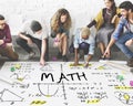 Methematics Math Algebra Calculus Numbers Concept Royalty Free Stock Photo