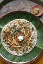 Methi dosa - a pancake from South India