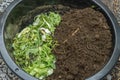 Method to feeding earthworms