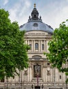 Methodist Central Hall in the City of Westminster, London Royalty Free Stock Photo