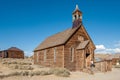 The Methodist Church in Bodie Ghost Town, California Royalty Free Stock Photo