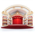 Meticulous Realism: Detailed Architectural Scenes On Theater Stage