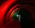 Inside the Roughcastle Tunnel, Scotland